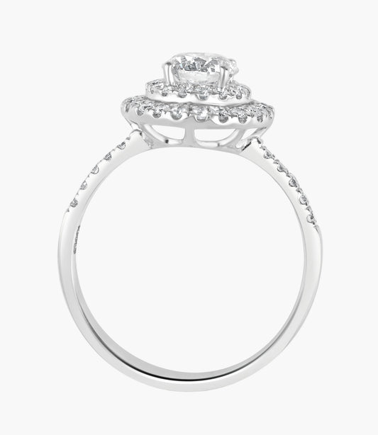 Solitaire Round Shaped Diamond Ring