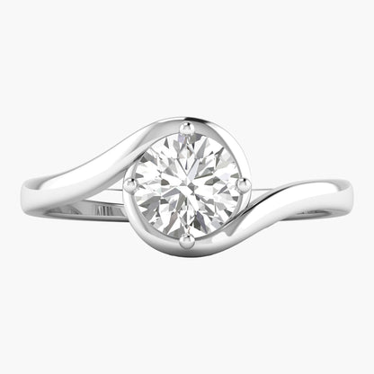 Evera Twist Diamond Ring