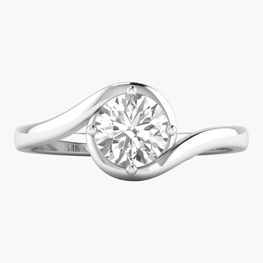 Evera Twist Diamond Ring