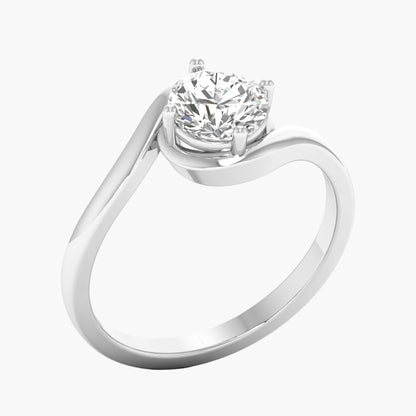Evera Twist Diamond Ring