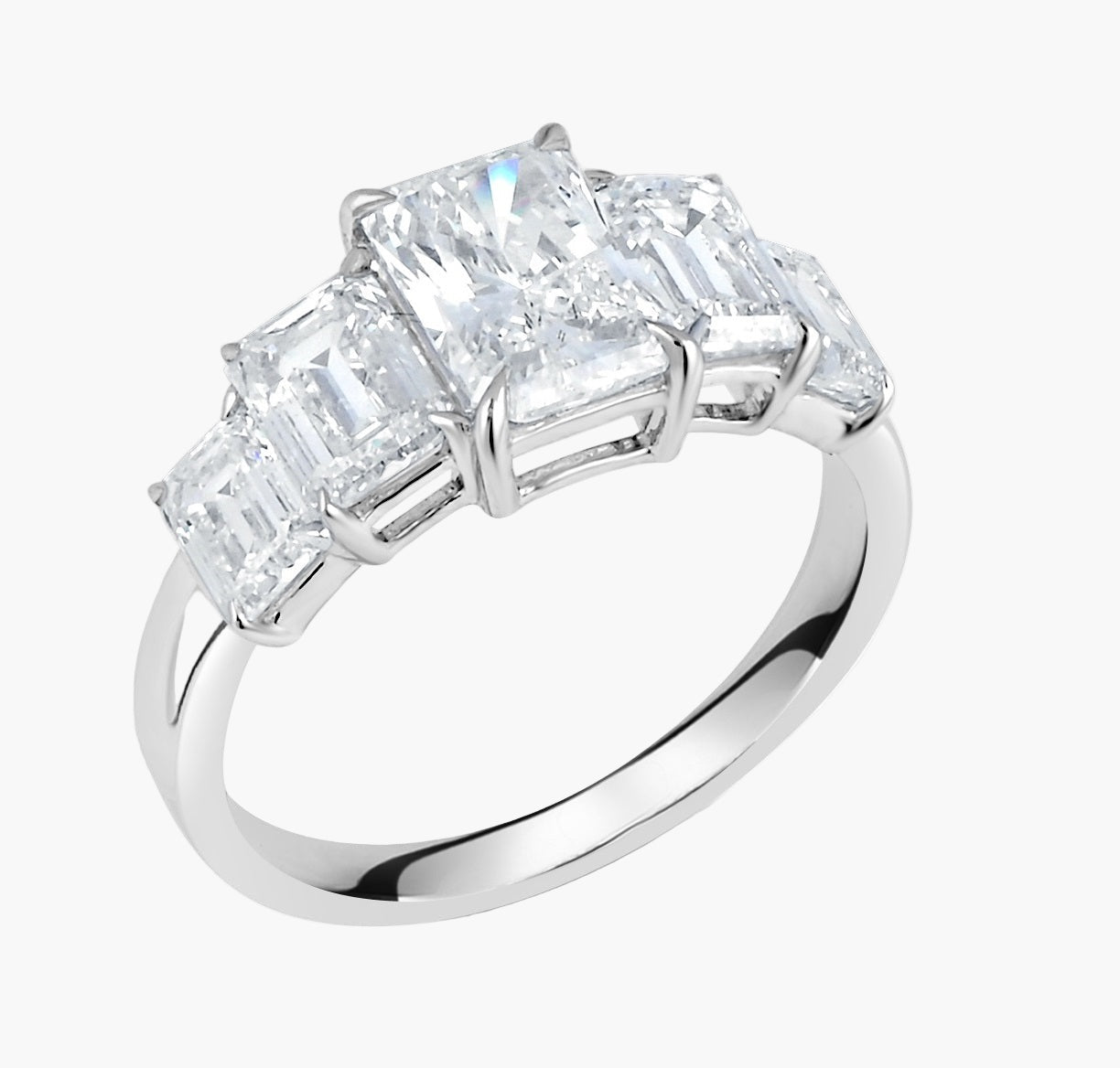 Sovereign Five Diamond Ring