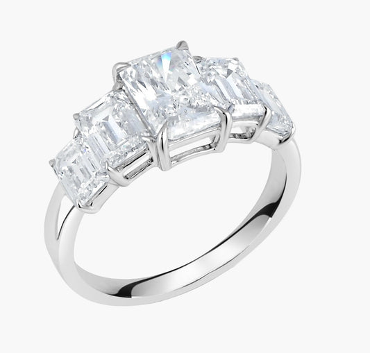 Sovereign Five Diamond Ring
