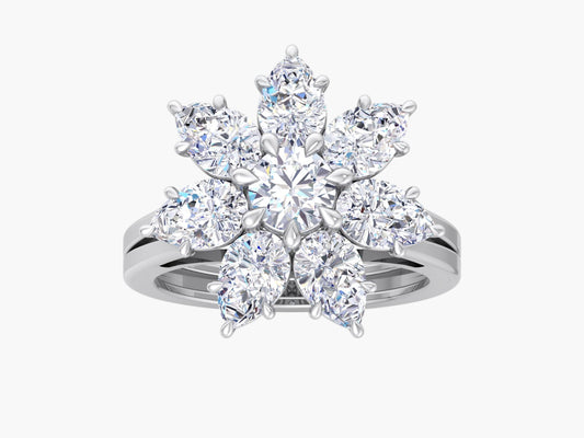 Love Column Diamond Ring