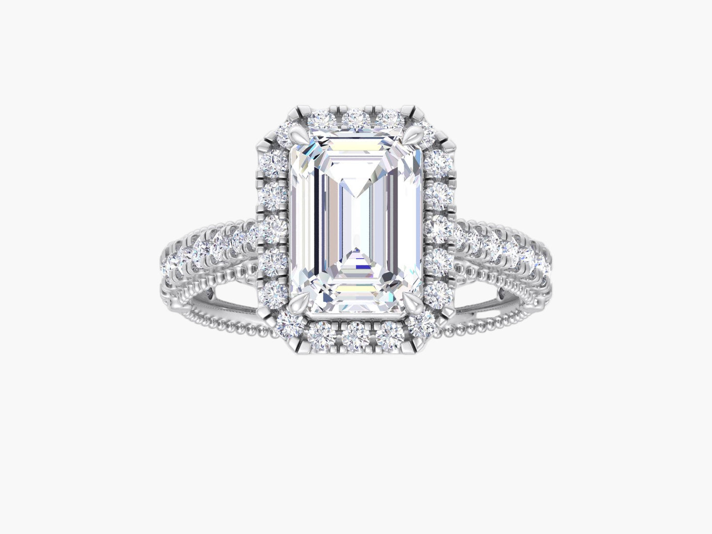 Coreana Emerald Diamond Ring