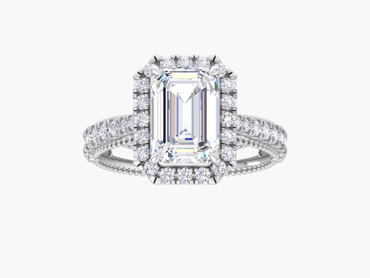 Coreana Emerald Diamond Ring