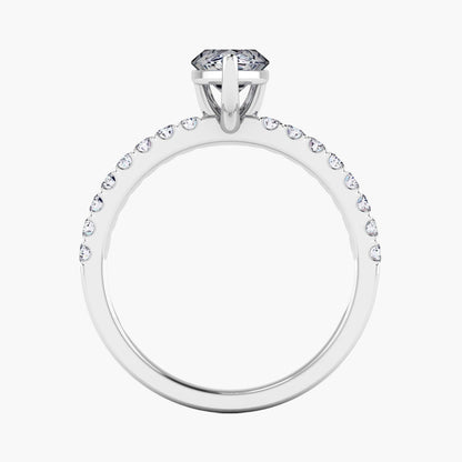 Moon Baby Diamond Ring