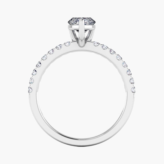 Moon Baby Diamond Ring