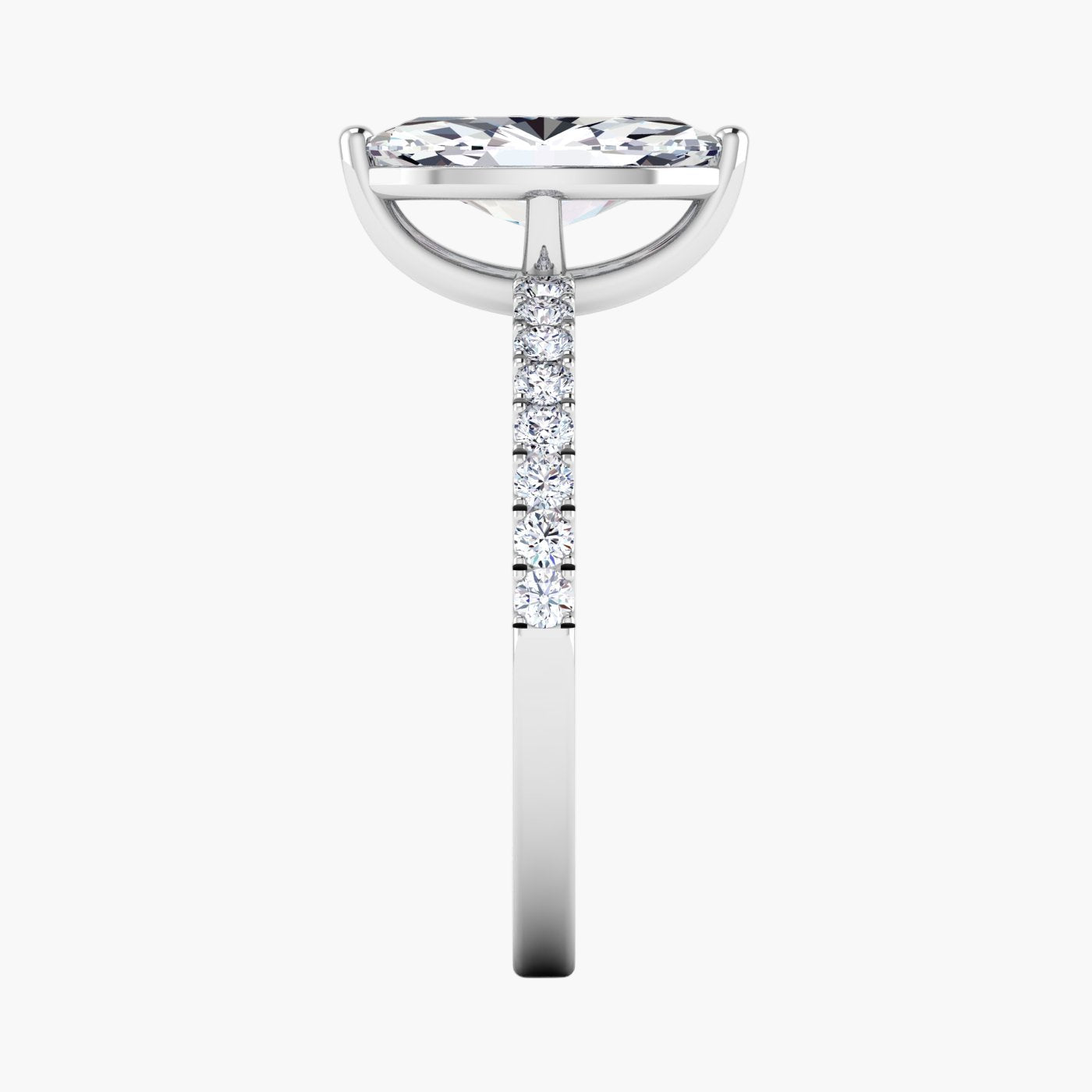 Moon Baby Diamond Ring