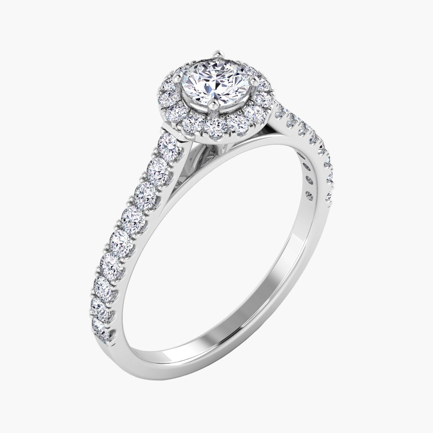 High Mystery Diamond Ring