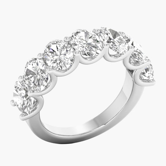 Delicate Arc Diamond Rings