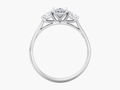 Geometric Glamour Diamond Ring