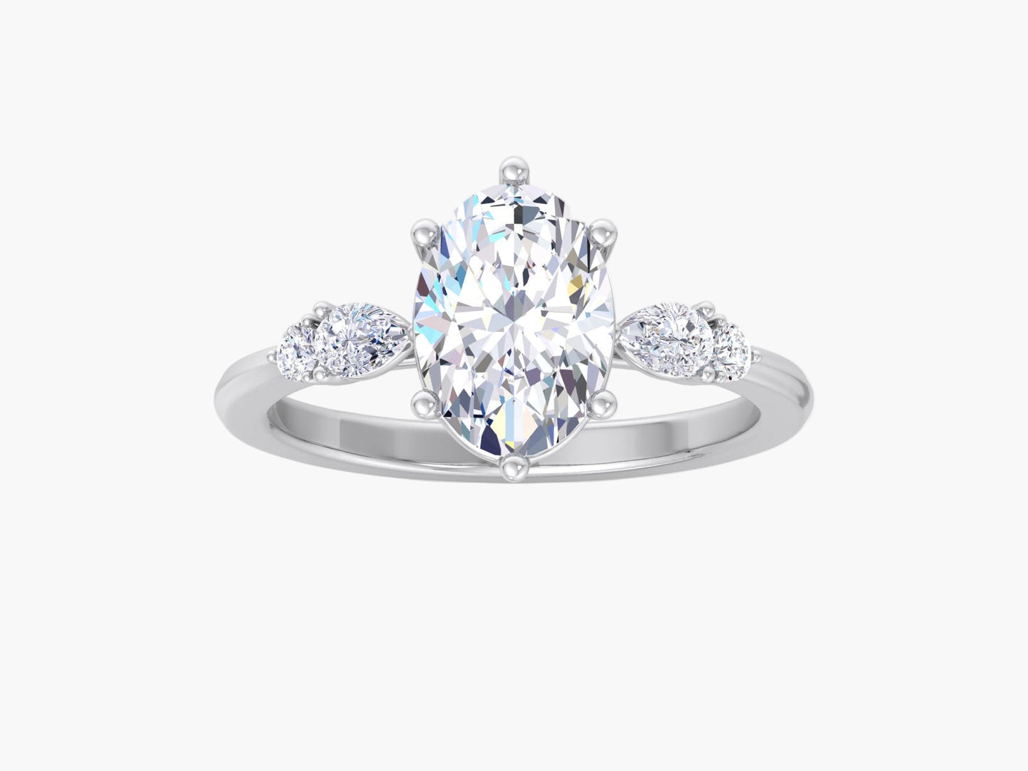 Scarlet Starlit Diamond Ring