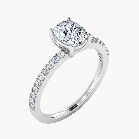 Blush of Love Diamond Ring