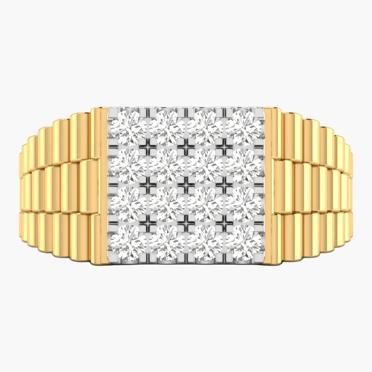 Sceptre Loop Men Diamond Ring