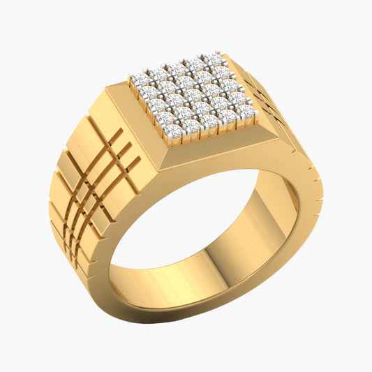 Dominus Men Diamond Ring