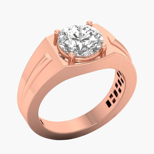 Moonshell Diamond Ring