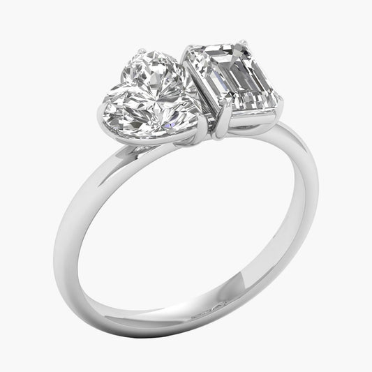 Empress Kiss Toi-et-Moi Diamond Ring