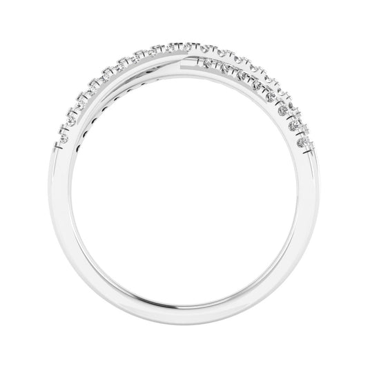 Swirl Diamond Ring