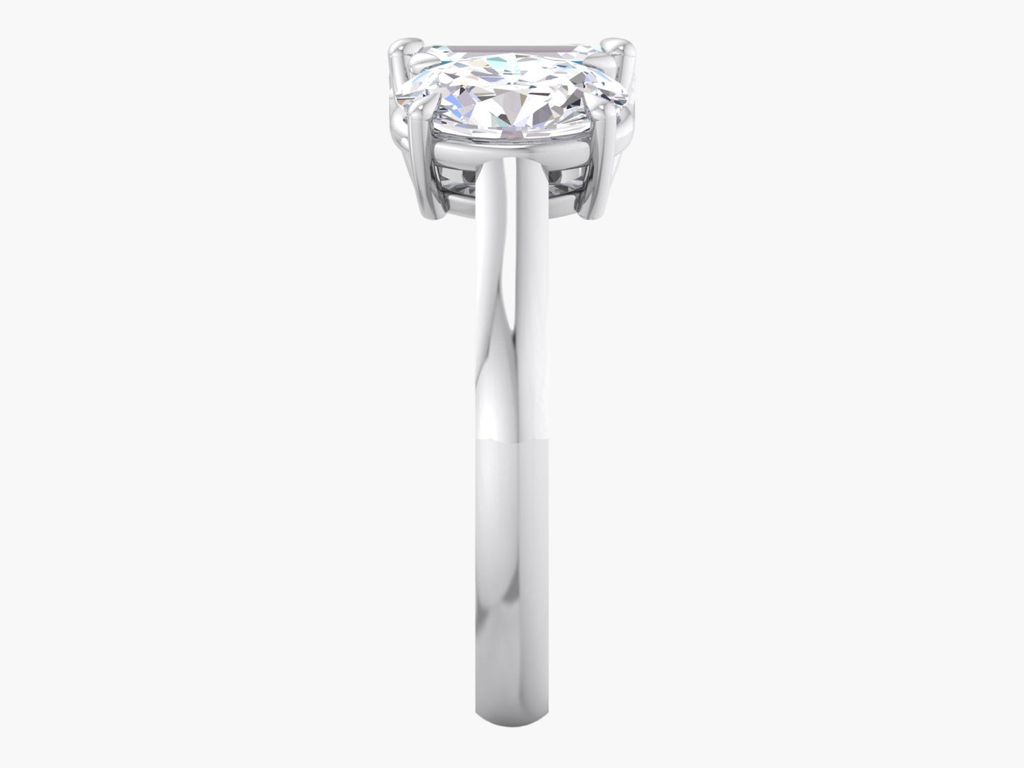 Toi-et-Moi Men Diamond Ring