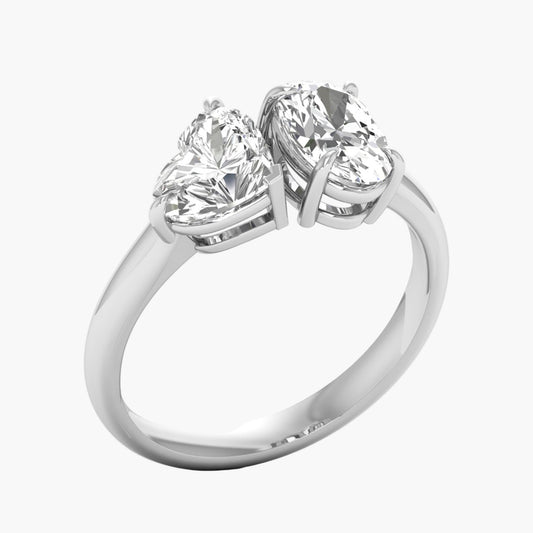 Rosamia Toi-et-Moi Diamond Ring
