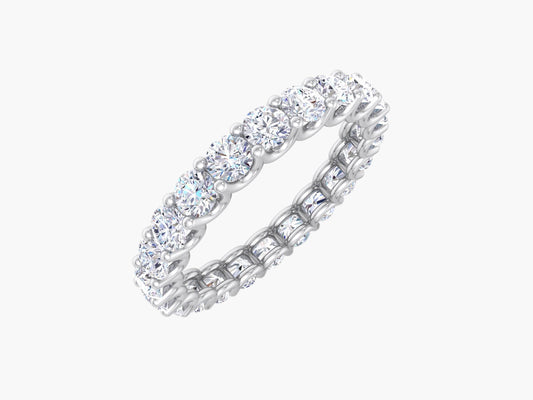 Round Eternity Diamond Ring