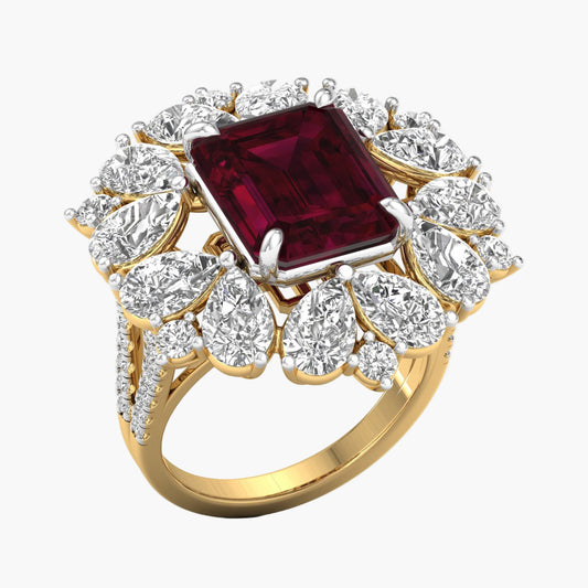 Strike Diamond Ring