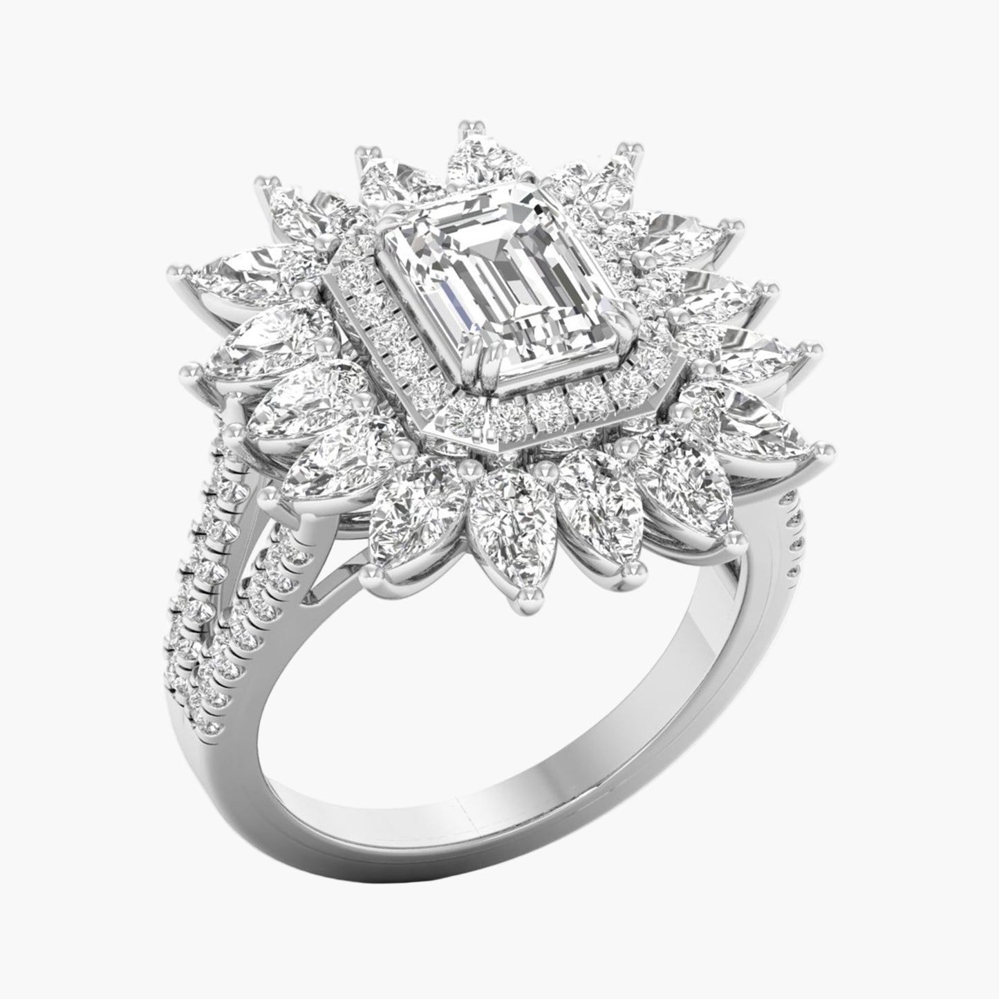 Knockout Diamond Ring