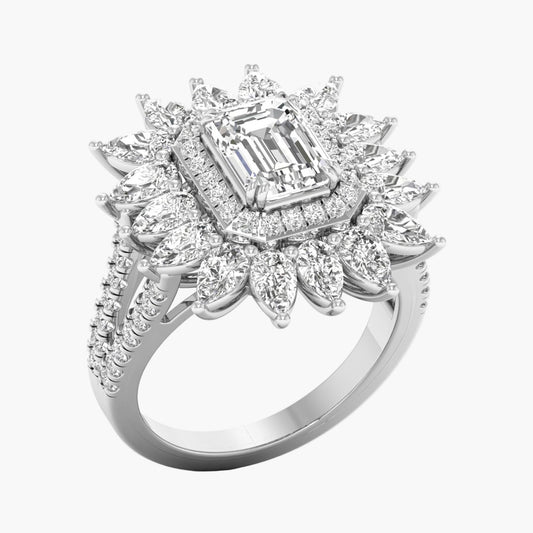 Knockout Diamond Ring