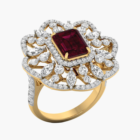 Van Gogh Diamond Ring