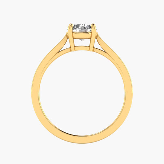 Round Whisper Diamond Ring