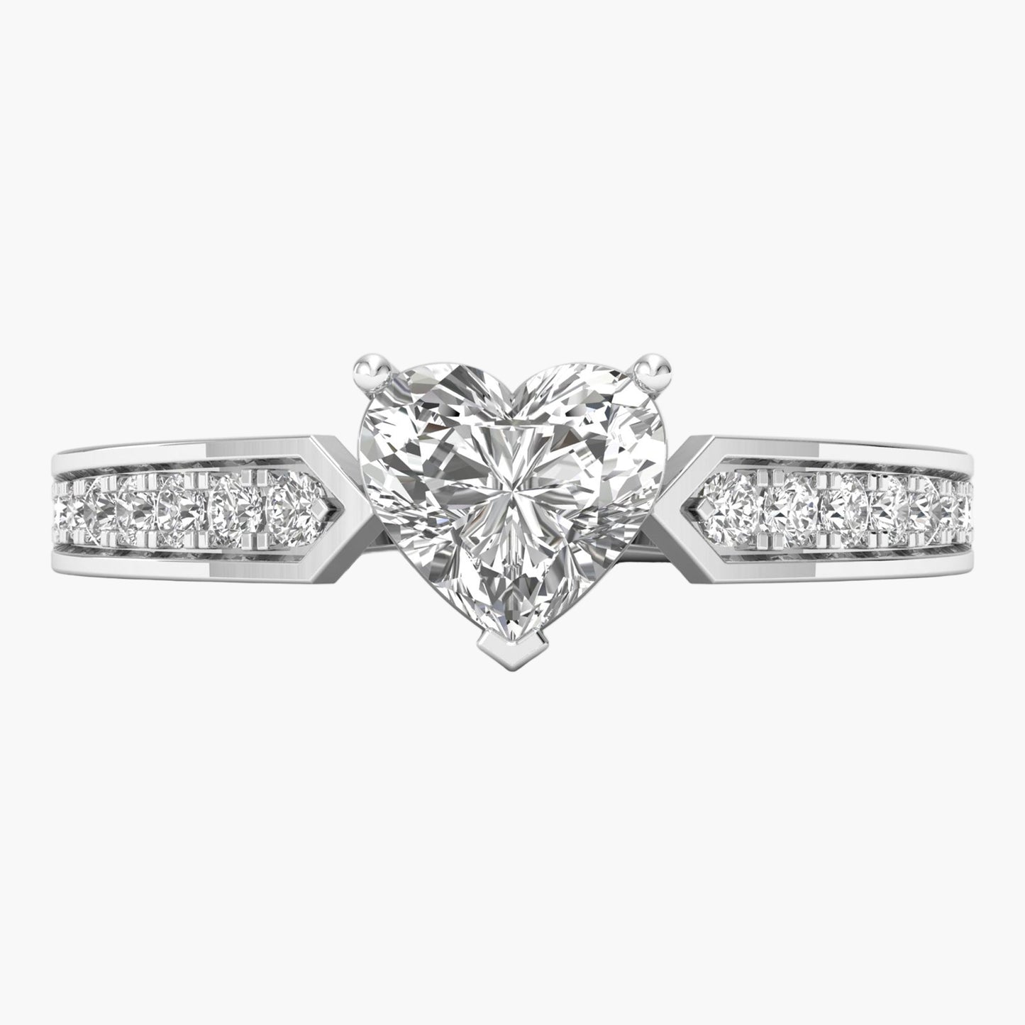True Heart Diamond Ring