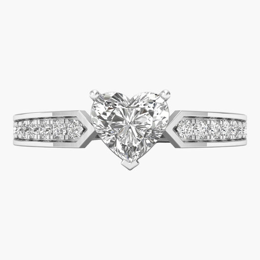True Heart Diamond Ring