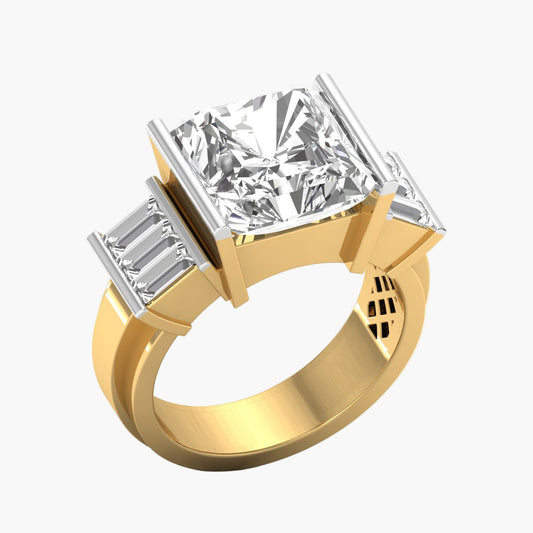 Ironline Men Diamond Ring