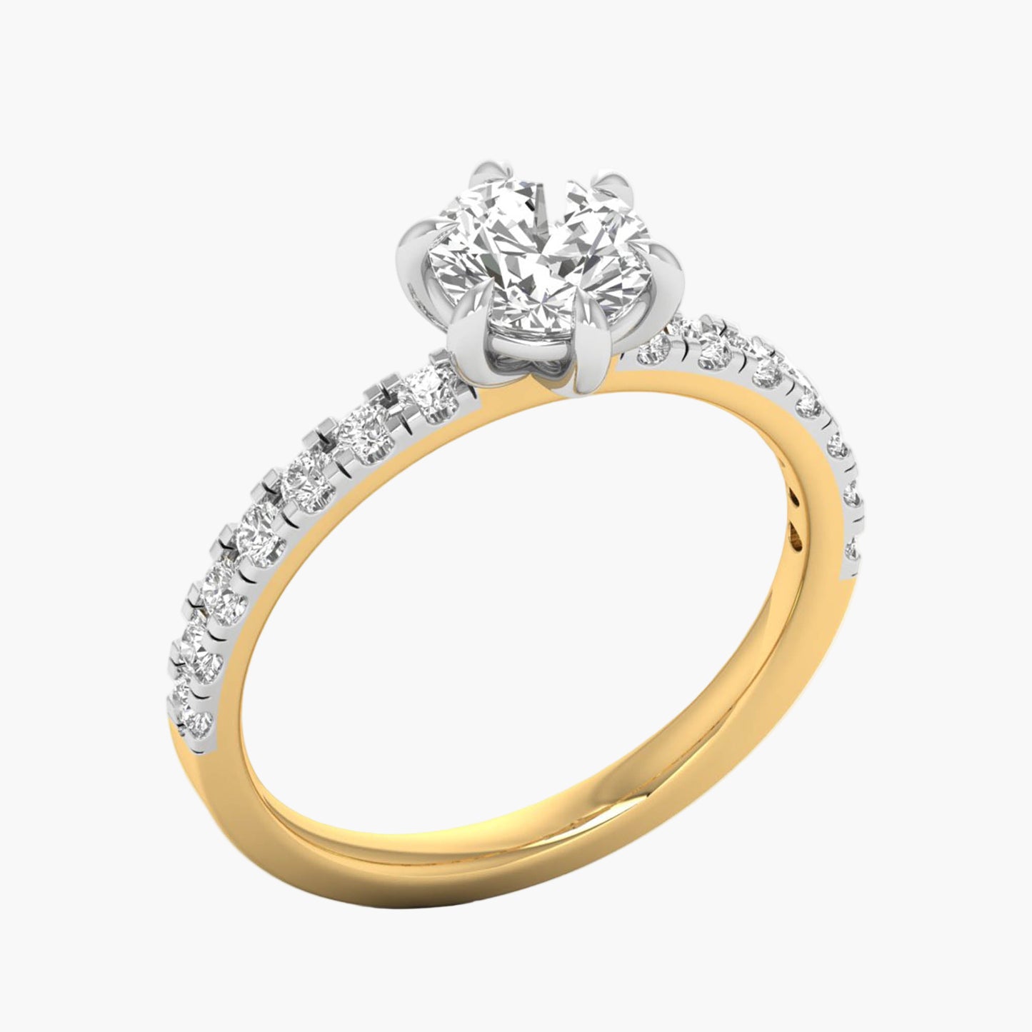 Quartzline Diamond Ring