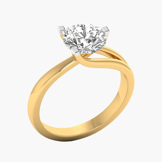 Pulse Diamond Ring
