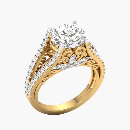 High Riser Diamond Ring