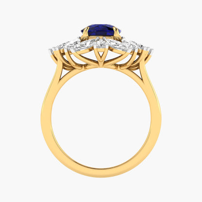 Quasar Loop Diamond Ring