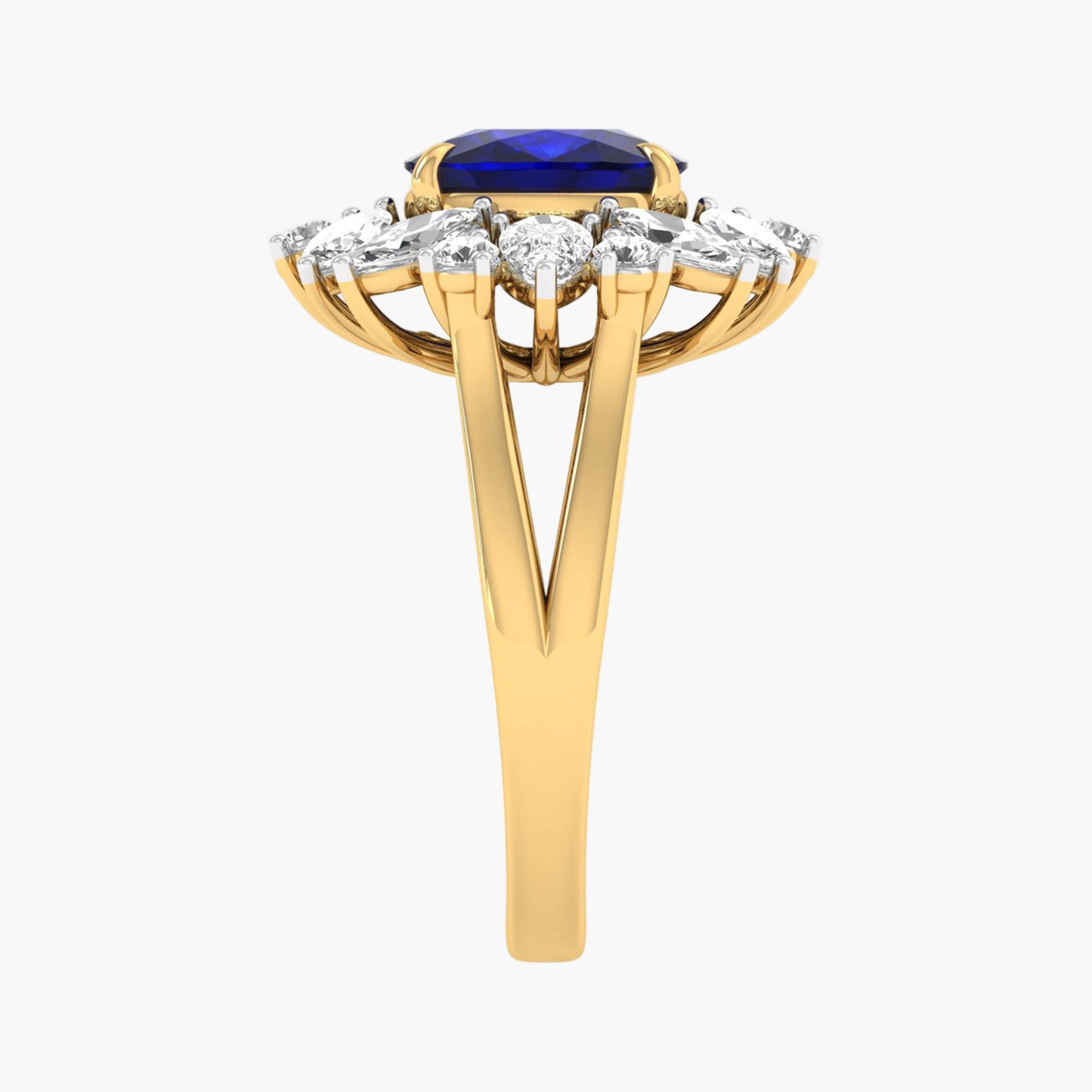 Quasar Loop Diamond Ring