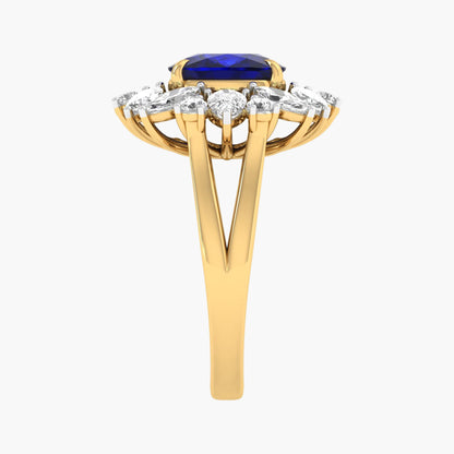 Quasar Loop Diamond Ring