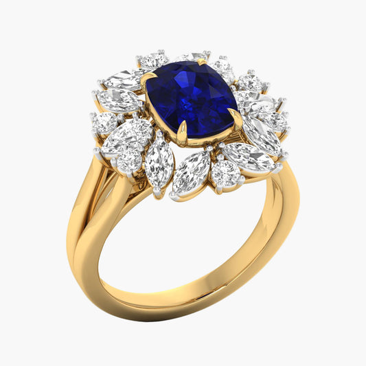 Quasar Loop Diamond Ring