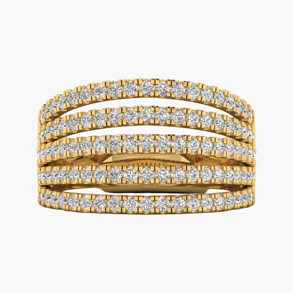 Solitaire Round Shaped Diamond Ring