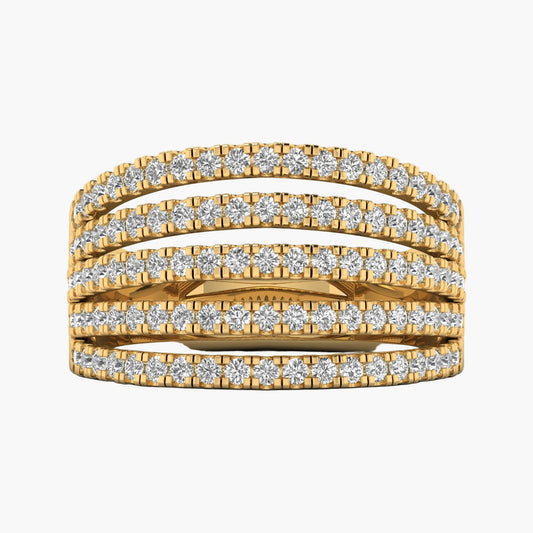 Solitaire Round Shaped Diamond Ring