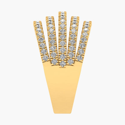 Solitaire Round Shaped Diamond Ring