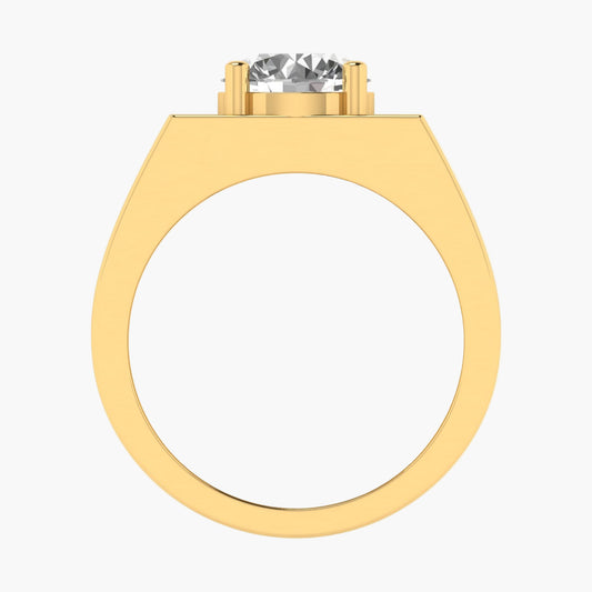 2 Carat Designer Men Diamond Ring