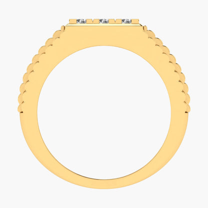 Magnus Edge Men Diamond Ring