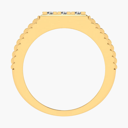 Magnus Edge Men Diamond Ring