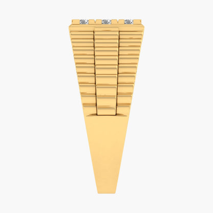 Magnus Edge Men Diamond Ring