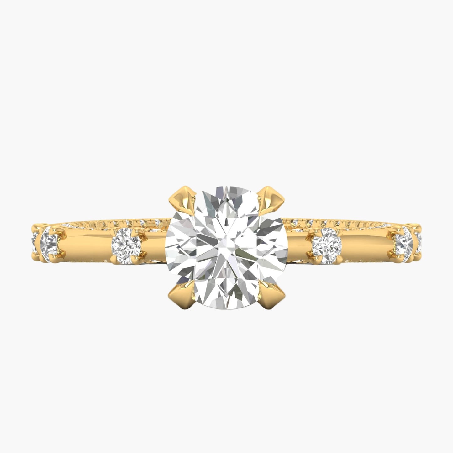Golden Sequence Diamond Ring