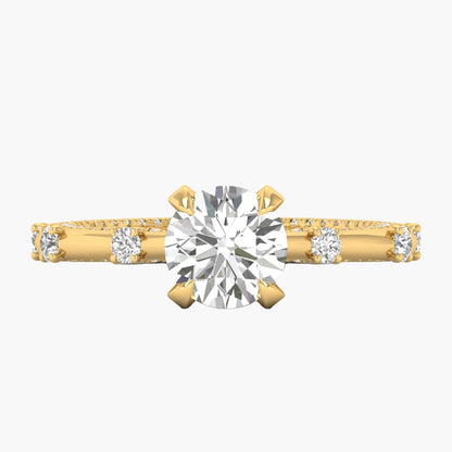Golden Sequence Diamond Ring