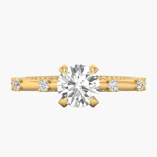 Golden Sequence Diamond Ring